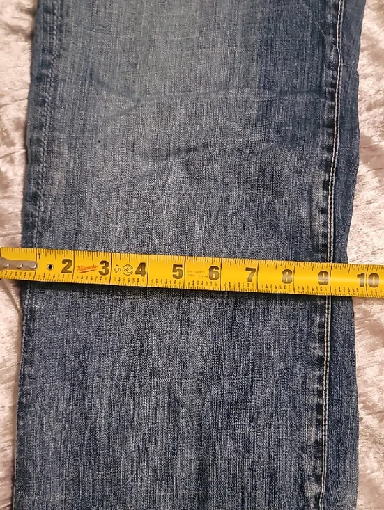 Men's Archaic 36 Boot Cut Jeans Flap Back Pockets - Picture 12 of 12